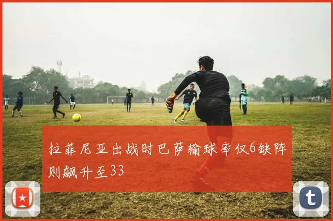 拉菲尼亚出战时巴萨输球率仅6缺阵则飙升至33
